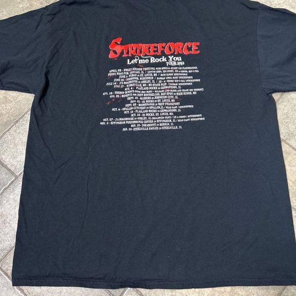 Strikeforce 2012 Tour T Shirt Men’s XL Metal Band Music - Picture 7 of 8
